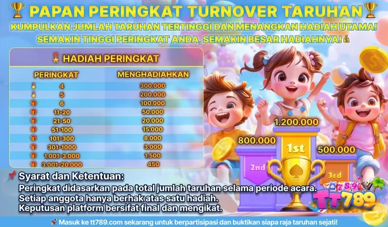 PAPAN PERINGKAT TURNOVER TARUHAN